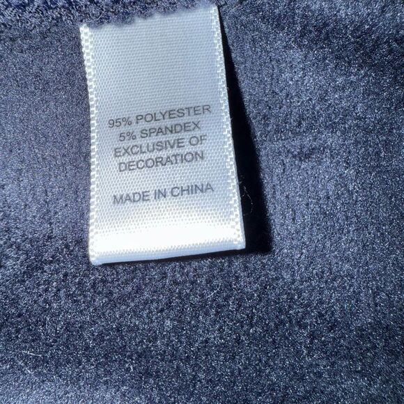 Cuddl duds navy Velvet Pants XL #720 - Picture 6 of 6